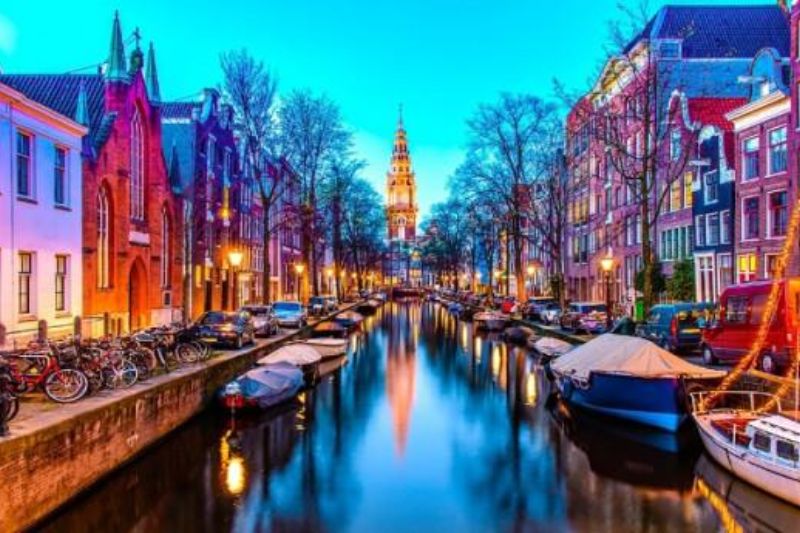 Amsterdam - the beautiful capital of the Netherlands