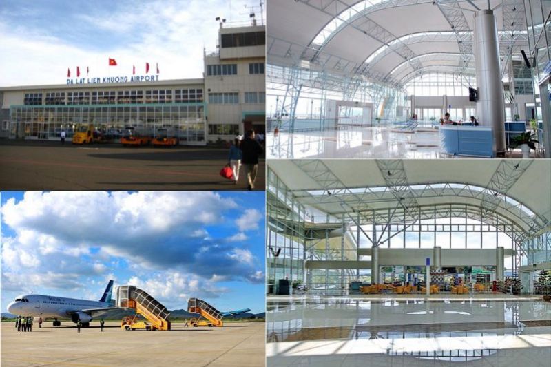 Lien Khuong Airport is considered the largest airport in the Central Highlands