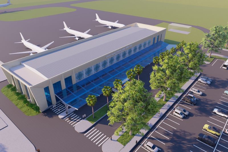 Dien Bien Phu Airport is divided into 3 clear zones