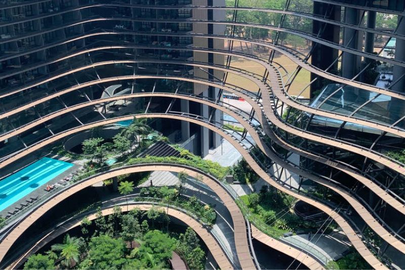 Singapore is famous for many modern and unique architecture