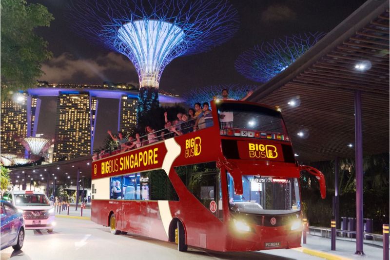 In Singapore, the most commonly used means of transportation are MRT, Bus, Taxi