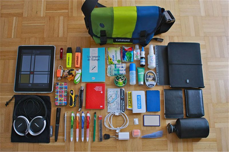 Items carried on international flights