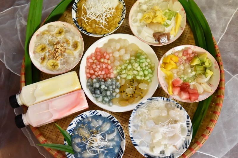 Che is a snack that is loved by young people in three regions of Vietnam