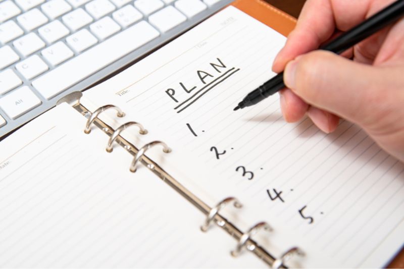 Always have a plan to be ready for any situation