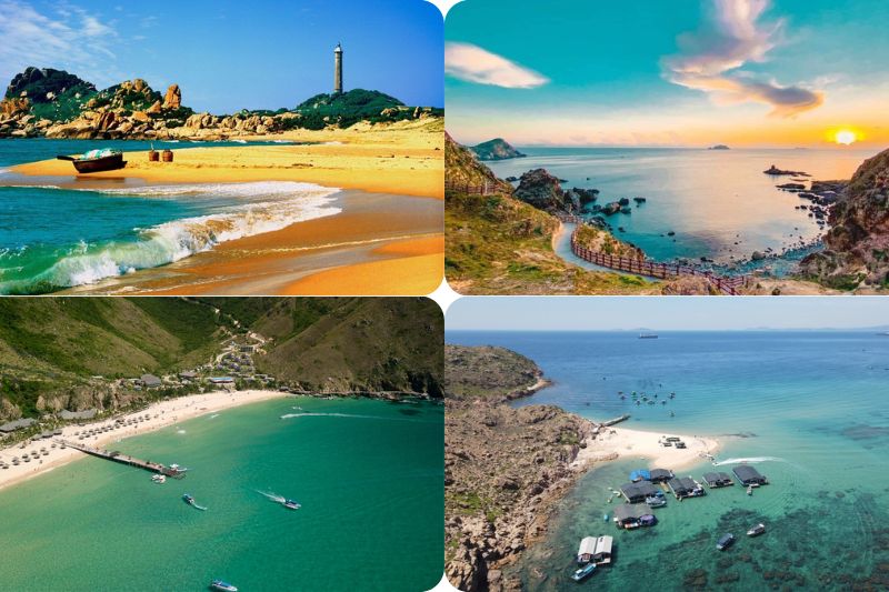 Coming to Quy Nhon, visitors can visit Bai Rang, Ky Co - Eo Gio Beach, Hon Kho Island...