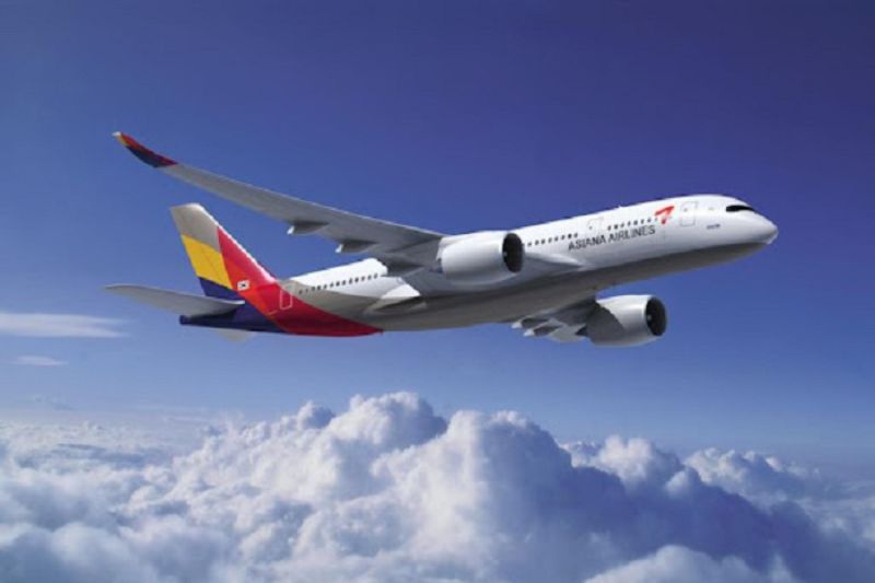 Asiana Airlines is a famous airline in Korea