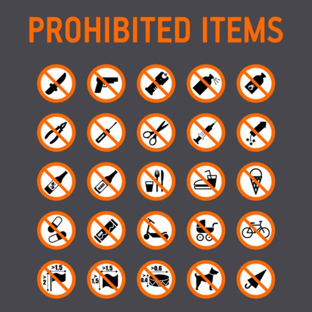 Prohibited items when carrying luggage at the airport, passengers need to be aware of