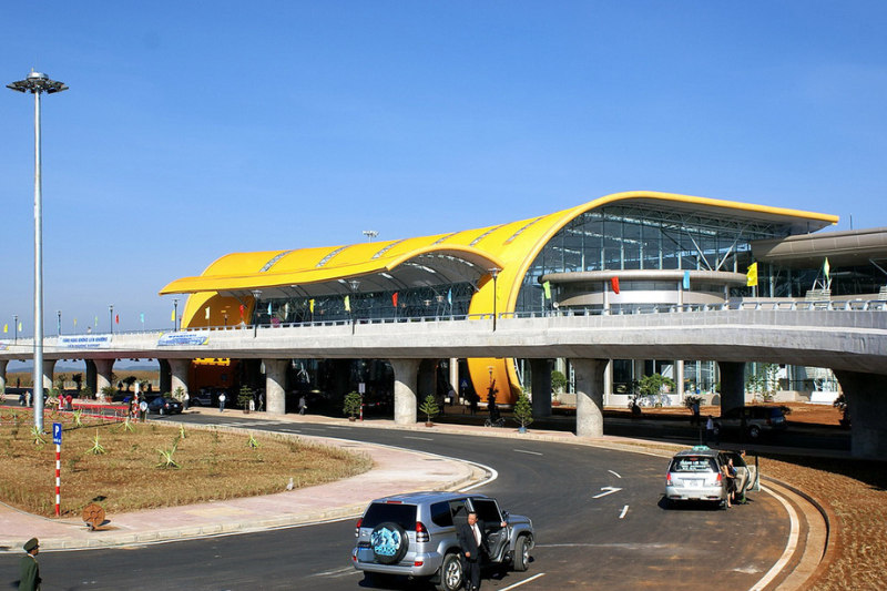 A view of Lien Khuong Airport, Da Lat City