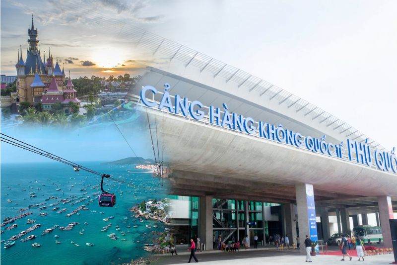 Phu Quoc Airport welcomes a large number of tourists each year